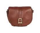 BARBOUR LAIRE LEATHER SADDLE BAG