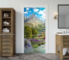 3D Purple Lupine I8826 Door Wall Stickers Wall Murals Wall Print Deco Erin 2023