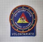 PROTEZIONE CIVILE REGIONE SICILIANA -  VOLONTARIATO - toppa patch con STRAPPO