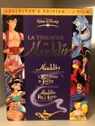 ALADDIN - La Trilogia - Cofanetto DVD Disney 1° edizione OOP