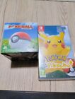 POKEMON LET S GO PIKACHU Nintendo Switch + POKEBALL PLUS PAL ITALIANO