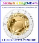 GRECIA 2 EURO TUTTI GLI ANNI DISPONIBILI FDC - SPEDIZIONE UNICA - SCEGLI TUTTO..