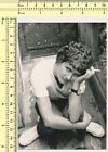 Woman Pose with Cigarette Lady Smoke Smoking Portrait - vintage original photo