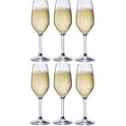 Set 6 Calici Flute Champagne Divino in vetro 24 cl Bormioli