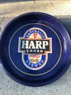 HARP LAGER BEER/BAR TRAY METAL COLLECTABLE