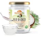 Olio di Cocco Biologico Extra Vergine 500 ml, Crudo e Spremuto a Freddo Organico