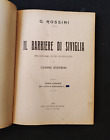 ROSSINI IL BARBIERE DI SIVIGLIA STERBINI SPARTITO MUSICALE OPERA COMPLETA