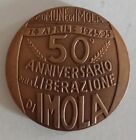 IMOLA  MEDAGLIA 1995 ANNIVERSARIO DELLA LIBERAZIONE Ø 40 mm BRONZO VEDI...