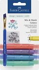 Faber-Castell 121806 Pastelli a Cera, 4 Pezzi (z8c)