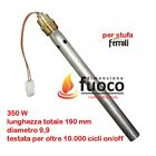 CANDELETTA  ACCENSIONE STUFA PELLET FERROLI CON TUBO CONVOGLIATORE D ARIA - 1044