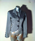 RINASCIMENTO "Linea Missqui" giacca blazer donna corta grigio argento tg S/40