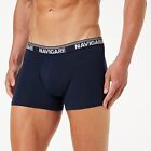 Navigare set da 6 boxer uomo un cotone elasticizzato con elastico esterno.