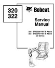 Manuale d officina Service Manual  Bobcat 320/322