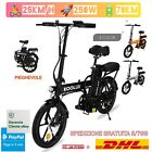 Bici Elettrica Pieghevole CON ACCELERATORE 250W EBIKE KOOLUX BK5S RANGE 35-70KM