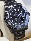 ROLEX SUBMARINER 116610LN DLC BRACELET WATCH BOX & PAPERS IT218