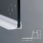 Guarnizione box doccia mt. 2.5 ricambio per vetro spessore 4/5 mm trasparente F