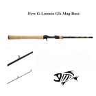 New Canna G-Loomis GLX MBR Mag Bass Casting SPECIAL BLACK BASS  MADE IN USA