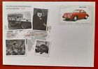 Plusbrief Briefmarken Oldtimer Porsche 356 B Coupe 1959-1963 Automobilrenn