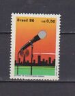 s19192) BRASILE BRAZIL 1986 MNH** Nuovo** Broadcasting 1v