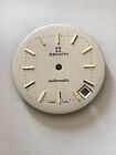 ZENITH vintage dial for Automatic, 29,8mm, silver tone, NOS, 2542, 2562, 2572