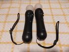 2 PlayStation PS MOVE PS3 PS4 PS5 VR CONTROLLER CONTROLLO MOVIMENTO TWIN PACK