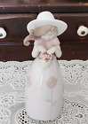 VINTAGE Lladro Porcelain Figurine Little Rose - Girl with Basket #8042, Spain