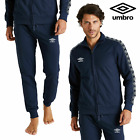 tuta uomo umbro full zip in felpa 30071