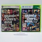 GTA 4 + 5 Xbox 360 Italiano Completi PAL Grand Theft Auto IV + V Rockstar OTTIMI
