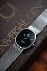 Universal Geneve White Shadow Ellipse Automatic Microrotor Ref 866104 black dial