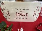 East of India "Tis the season to be jolly" pillow giftbox Christmas new