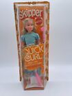 SKIPPER QUICK CURL 1972 BARBIE VINTAGE 70 S NRFB NEW DELUXE BOX