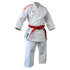 adidas WKF 14oz Karate Uniform Japanese Kata Tournament Gi Red Blue Suit K999