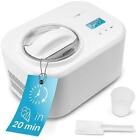 Clatronic® ICM 3799 Ice Cream Maker and Yoghurt Maker, Ice Cream in 20 Minutes,