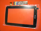 VETRO+TOUCH SCREEN per CLEMPAD CLEMENTONI 7" NERO DISPLAY 13008 13663 RICAMBIO