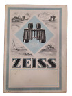 A02. 1921 circa Vintage Carl Zeiss Binocolo Originale Campagna Pubblicitaria