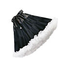 Layered Tulle Skirt Mesh Pannier Crinoline for Girl Dress Women s