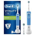 Braun Oral-B Vitality 170 Crossaction Adulto Spazzolino Rotante-Oscillante Blu B