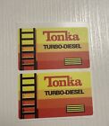 Tonka Loader Replacement Vynil Stickers