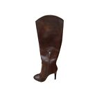 Giuseppe Zanotti Boots Women UK 5 EU 38 Brown Leather Knee High Heeled  New