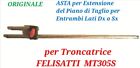 ASTA APPOGGIO Troncatrice FELISATTI MT305S per il Piano del Taglio