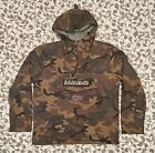 NAPAPIJRI RAINFOREST WINTER GIUBBINO GIACCA A VENTO CAMUFLAGE TAGLIA XL