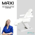 Maxi poltrona lettino elettrica multifunzione 3 motori estetica massaggi