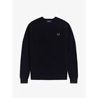 FRED PERRY- MAGLIA FILO COTONE CHICCORISO