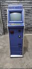 #Back2eBay Cabinato Arcade Blu Con Monitor Funzionante E Cablaggio Jamma...