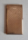 Vintage brass cigarette case