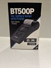 Topodon BT500P car battery tester with printer