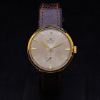 Pryngeps Special 60s 18 kt gold rare concentric dial manual Peseux 320 serviced