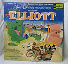 LIBRO DISCO VINILE 33 GIRI LP WALT DISNEY ELLIOTT