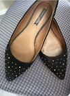 zara flat studded shoes 4