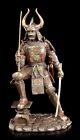 Samurai Figur - Krieger mit zwei Schwertern - Statue Veronese